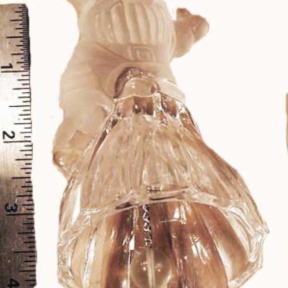 BELL, RINGING SANTA CLAUS BELL, NEW IN ORIGINAL BOX, GLASS WITH CLAPPER: IT RING - Picture 1 of 1